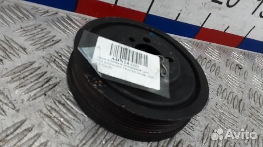 Шкив коленвала демпферный дизельный volkswagen tra