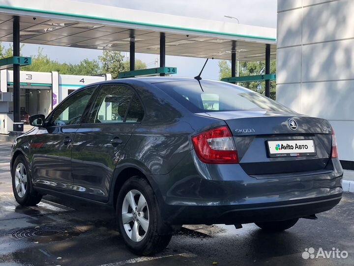 Skoda Rapid 1.6 МТ, 2016, 86 000 км