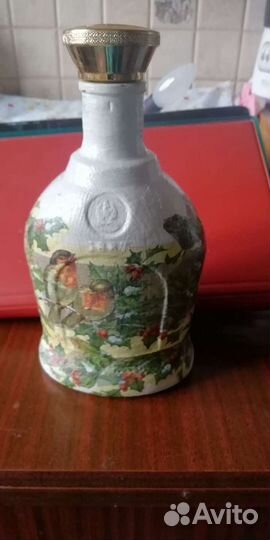 Бутылка 0.8 декорированая