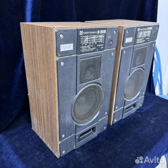 Акустическая система S-30B Колонки Радиотехника