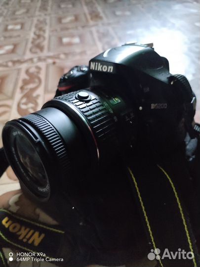 Зеркальный фотоаппарат nikon d5200