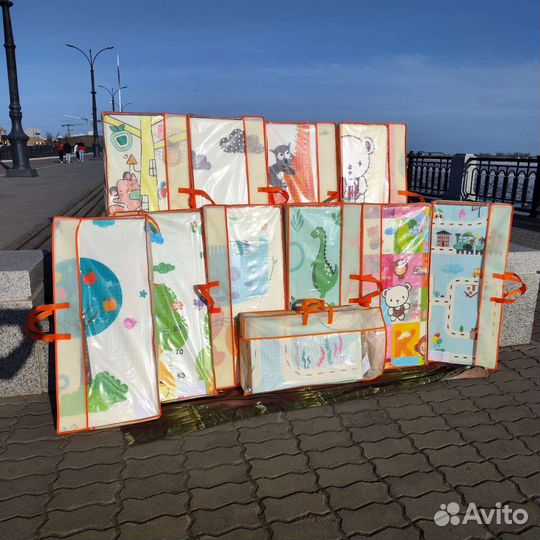 Детский коврик складной