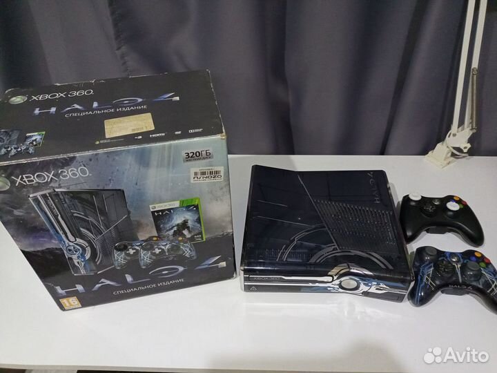 Консоль Xbox 360 S halo 4, Freeboot, 320 Гб