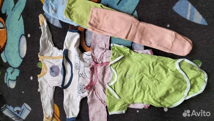 Вещи пакетом на мальчика от 0