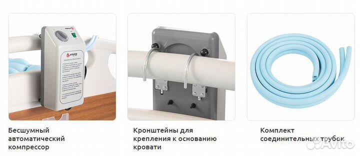 Противопролежневый матрас с компрессором