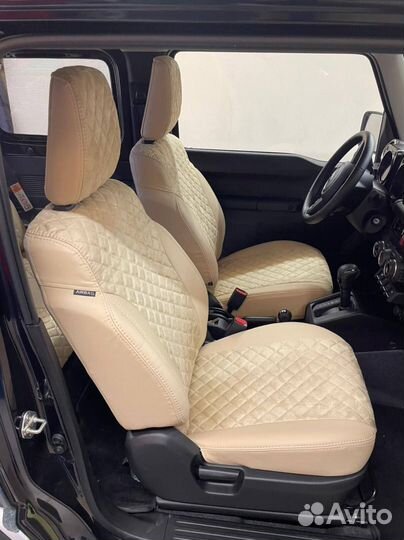 Авточехлы в Ромб Mitsubishi Outlander 3 Автопилот