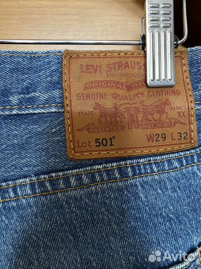 Джинсы levis 501