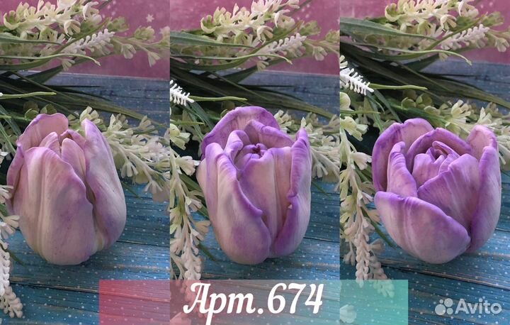 Формы для мыла тюльпаны