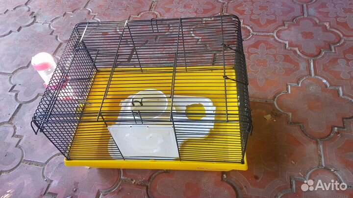 Клетка для хомяка пластиковая