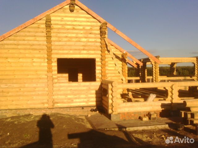 Сруб бани 6 на 6