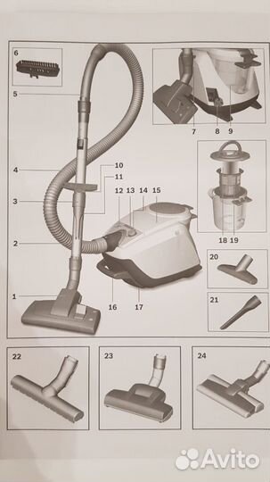 Пылесос Bosch BGS 52530