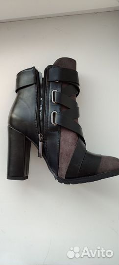 Ботильоны натуральная кожа