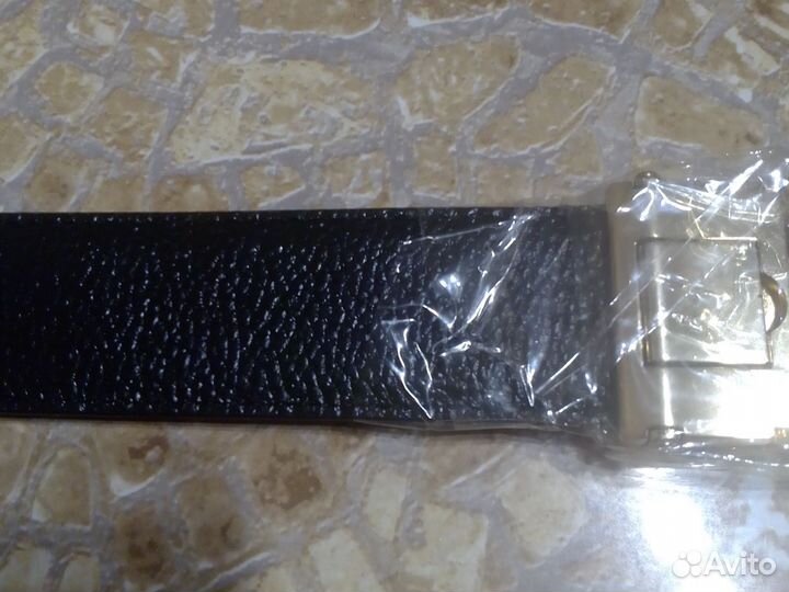 Новый ремень натуральная кожа мужской