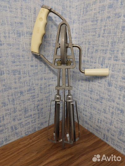 Миксер ручной СССР, алюминий и нержавейка