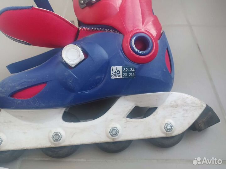 Роликовые коньки детские раздвижные