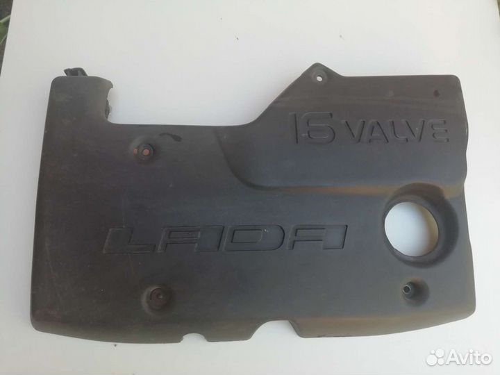 Пластиковая крышка двигателя ваз 2112