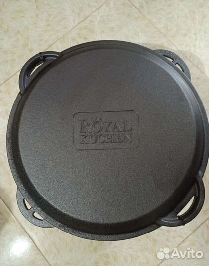 Казан+крышка сковорода 9л Royal Kuchen
