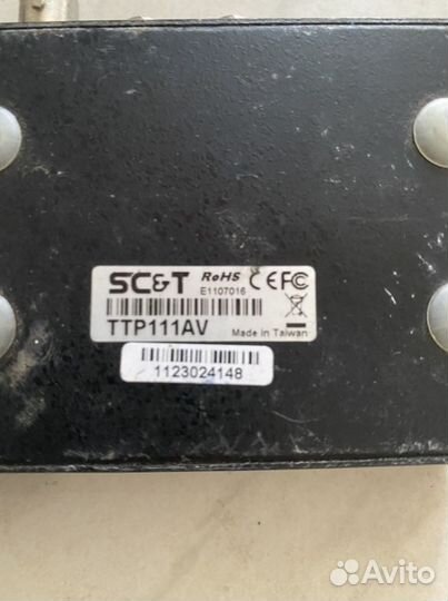 Приемопередатчик видео- и аудиосигнала