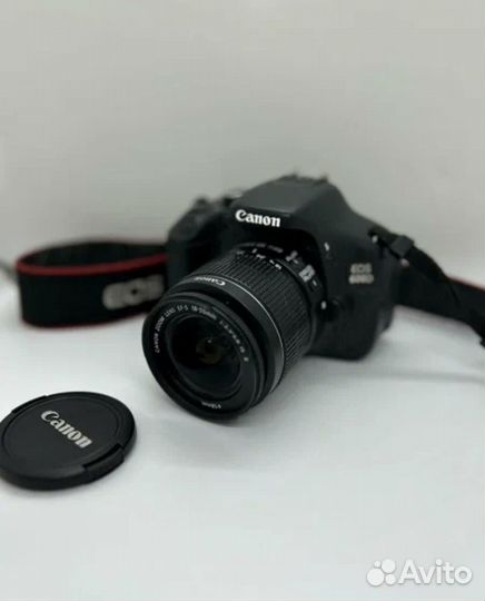 Зеркальный фотоаппарат canon eos 600d