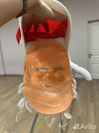 Дед мороз новогодний колпак с маской