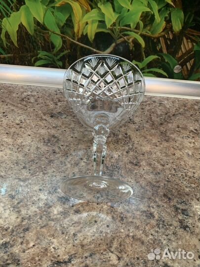 Ваза для конфет на ножке. Хрусталь.ссср, 1960-1980