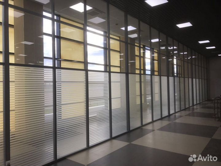 Остекление фасада. Алюминиевый фасад