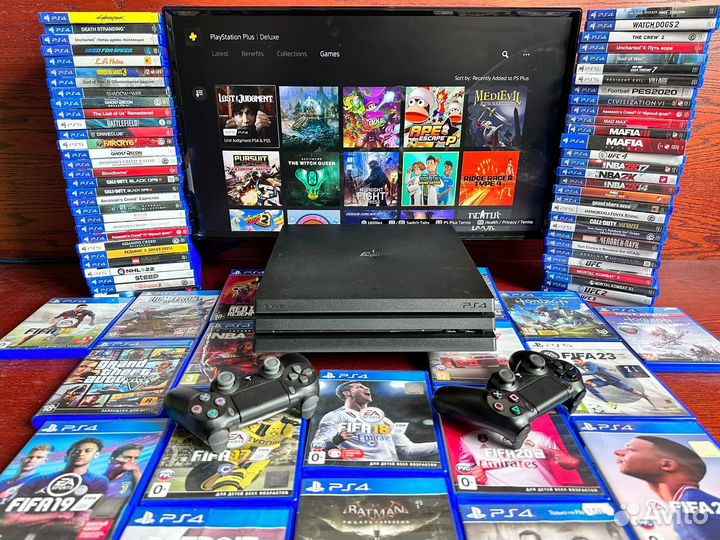 Sony Playstation 4 Pro + 700 Игр