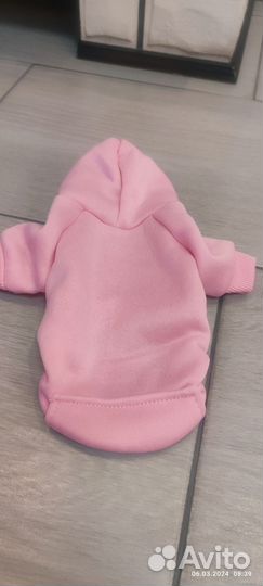 Кофточка (худи), для маленькой собачки