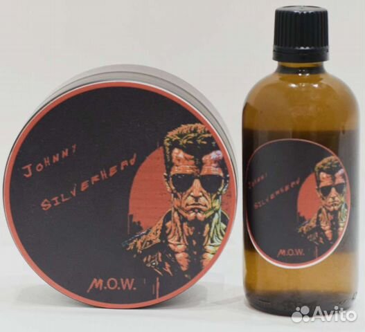 M.O.W. набор для бритья мыло и лосьон