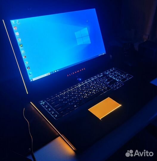 Игровой ноутбук dell alienware r4 17 gtx 1066