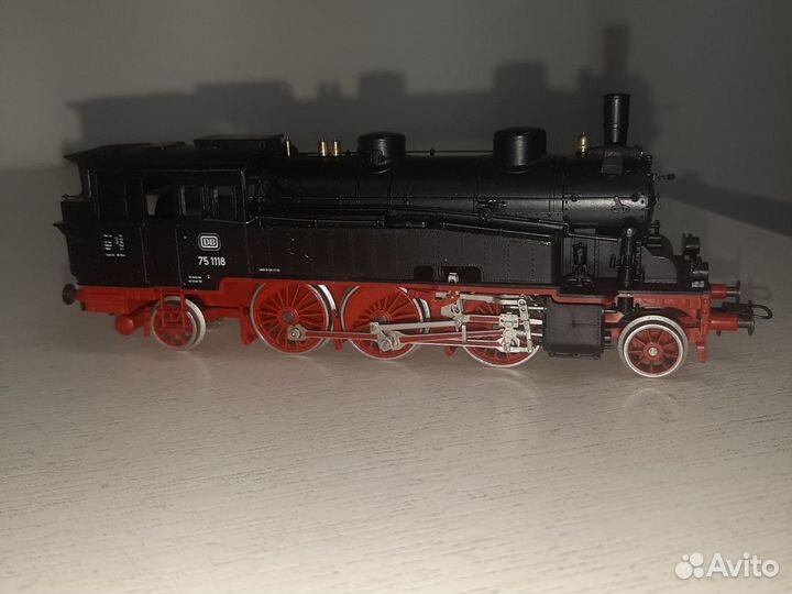 Паровоз BR75 Liliput 1/87