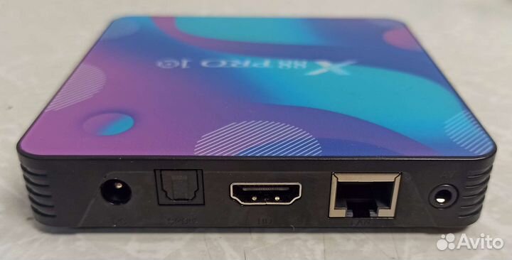 Тв-приставка OTT TV BOX X88 PRO 10 2/16GB, черный