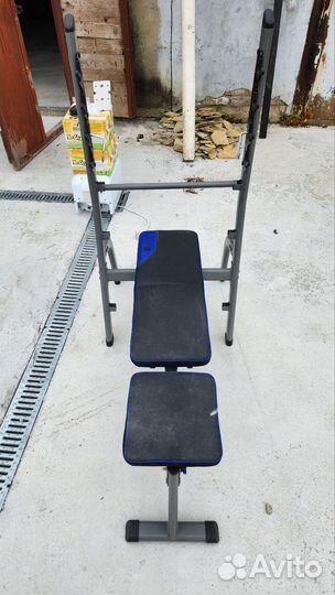 Скамья для жима со стойками