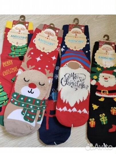 Носки новогодние