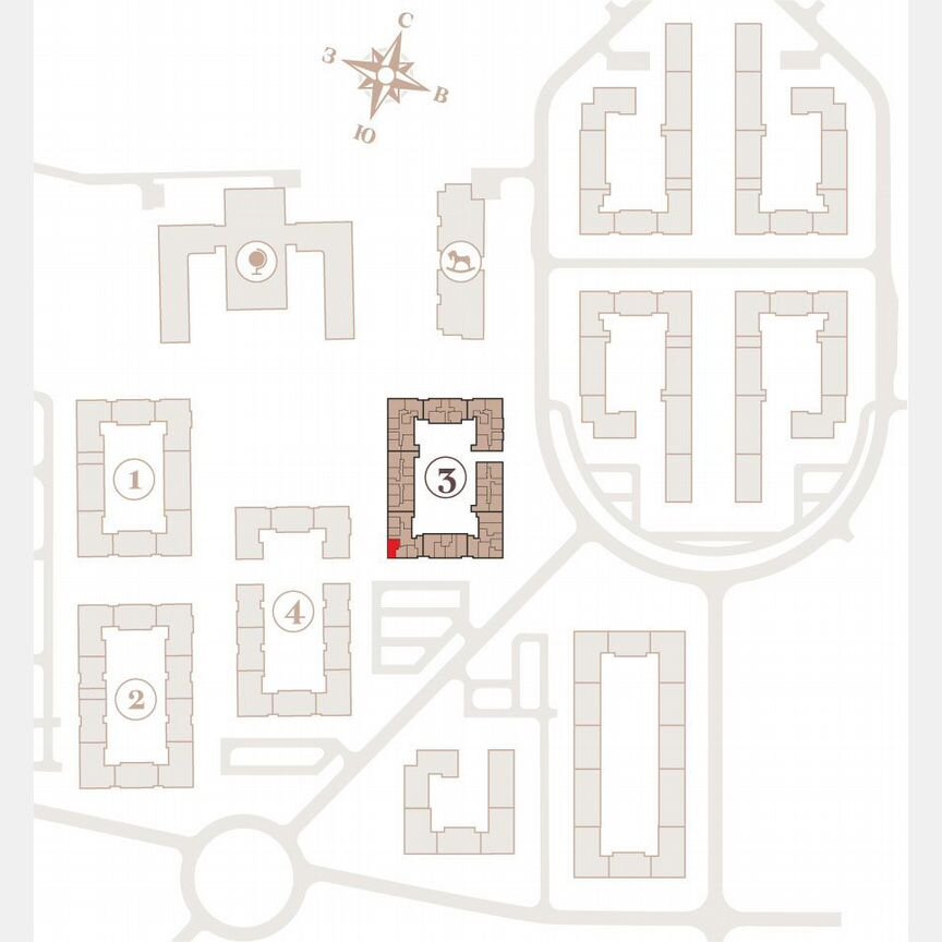 2-к. квартира, 58,2 м², 1/4 эт.