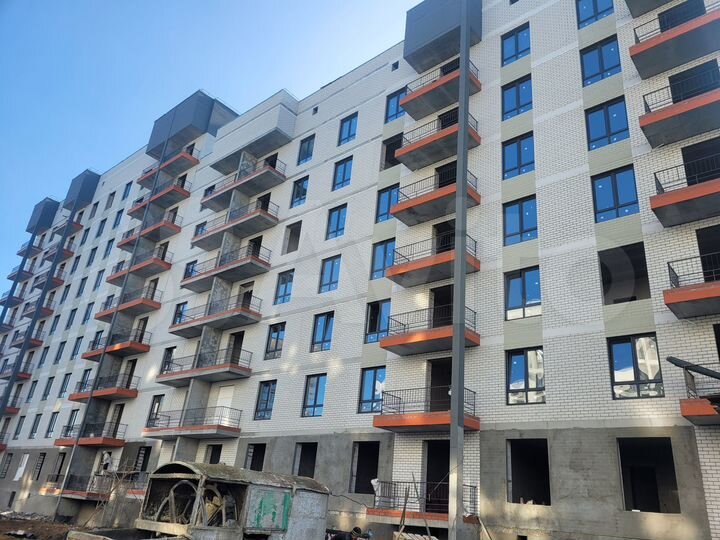 2-к. квартира, 74,4 м², 6/9 эт.