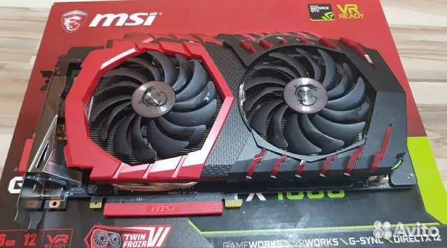 Видеокарта gtx 1060 6gb msi gaming x