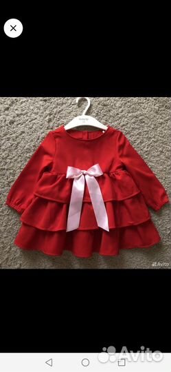Платье праздничное 74 80
