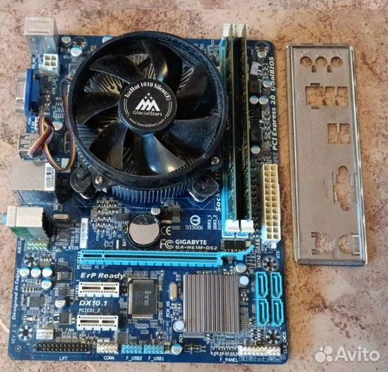 Мат. плата с процессором i5 3570 и памятью 16Gb