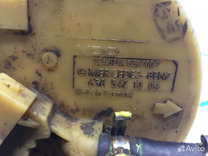 Мерседес Вито Колба бака