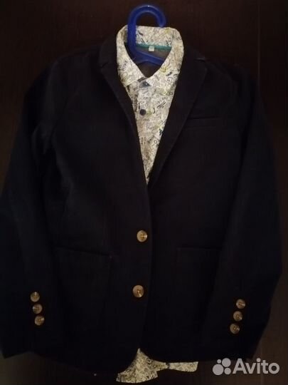 Пиджак и рубашка для мальчика