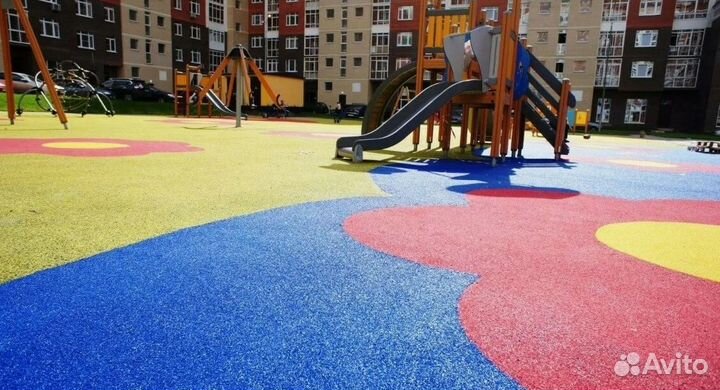 Бесшовное резиновое покрытие