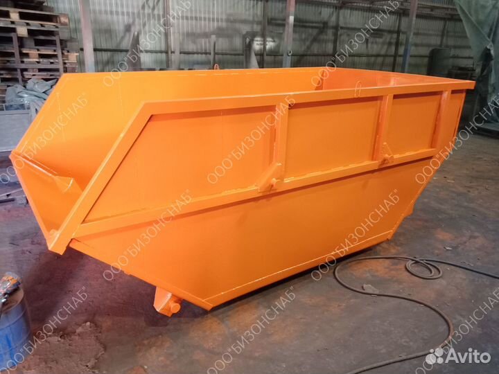 Бункер для мусора из металла 8м3 Арт 5066