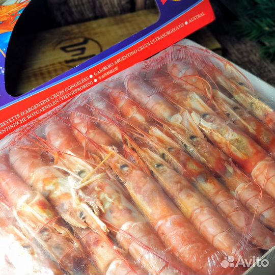 Креветки Аргентинские (Лангустины) L2 с головой