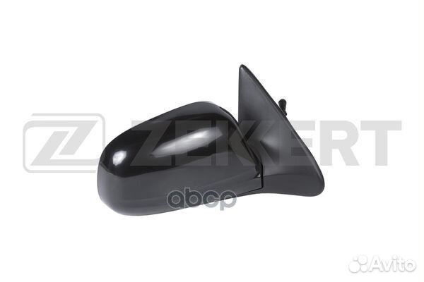 Зеркало в сборе правое / черное / выпуклое / тр