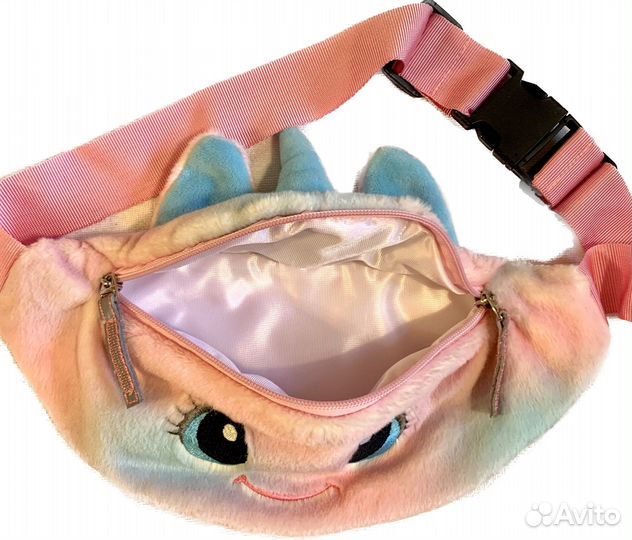 Детская плюшевая сумочка единорог