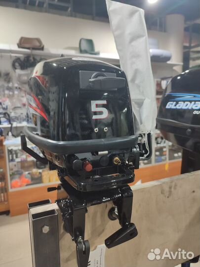 Лодочный мотор Hidea 5 FHS Хайди с баком