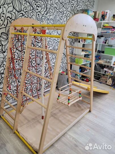 Детский спортивный комплекс напольный