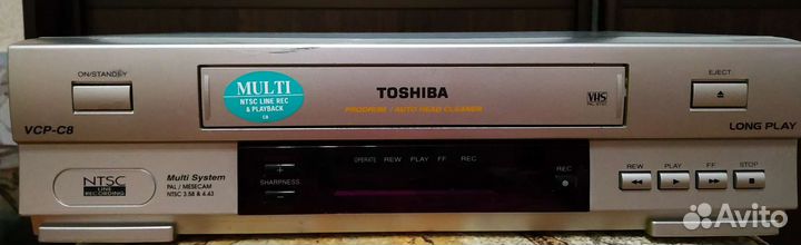 Видеоплейер toshiba VCP-C8,VCP-R8