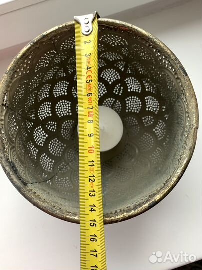 Подсвечники дерево, металл и свечи икеа